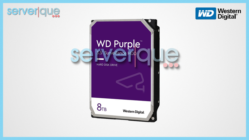 WD84PURZ Western Digital Purple 8TB 5.4K 128MB SATA 6Gbps 3.5